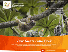 Tablet Screenshot of ecoterracostarica.com
